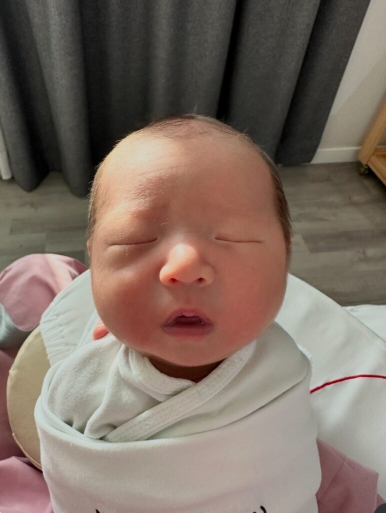 40대 가장의 아기가 태어난 순간들